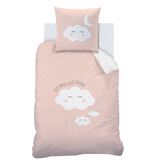 Matt & Rose Housse de couette, Nuages - Simple - 140 x 200 + 63 x 63 cm - Coton