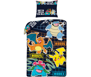 Pokémon Bettbezug Charizard 140 x 200 cm + 70 x 90 cm Polyester