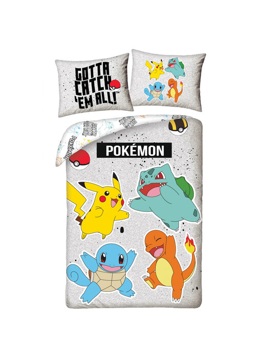 Pokémon Duvet cover Charmander 140 x 200 cm + 70 x 90 cm Polyester