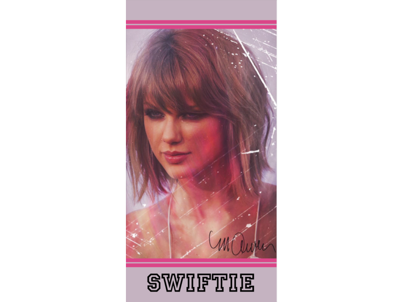 Taylor Swift Beach towel Swiftie - 70 x 140 cm - cotton