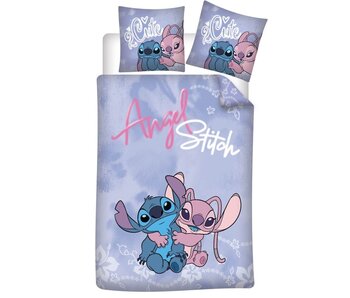 Disney Lilo & Stitch Housse de couette 2 Cute 140 x 200 cm / 65 x 65 cm Polycoton
