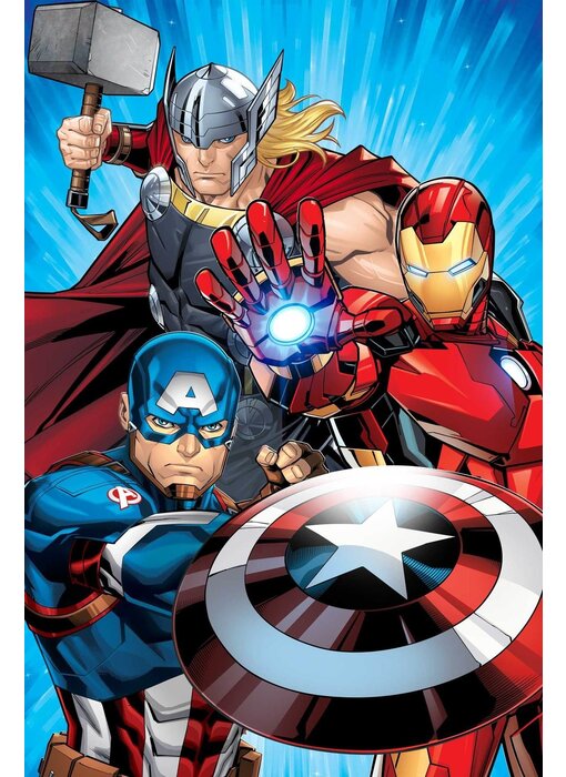 Marvel Avengers Fleece plaid Action 100 x 150 cm - Polyester
