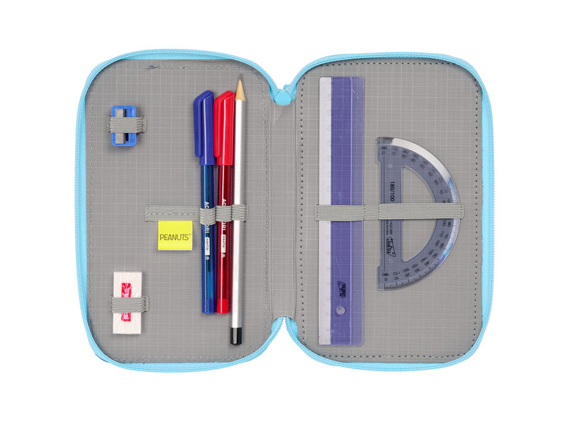 Snoopy Coffret rempli Love - 37 pièces - 19,5 x 12,5 x 5,5 cm - Polyester