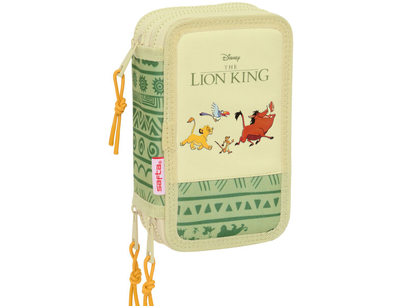 The Lion Kng Gevuld Etui, Simba - 36 stuks - 19,5 x 12,5 x 5,5 cm - Polyester