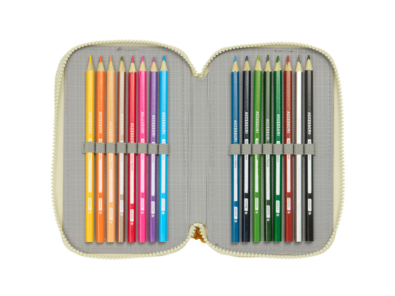The Lion Kng Gevuld Etui, Simba - 36 stuks - 19,5 x 12,5 x 5,5 cm - Polyester