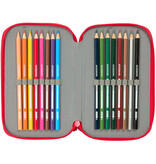 Hello Kitty Gevuld Etui Iconic - 37 stuks - 19,5 x 12,5 x 5,5 cm - Polyester
