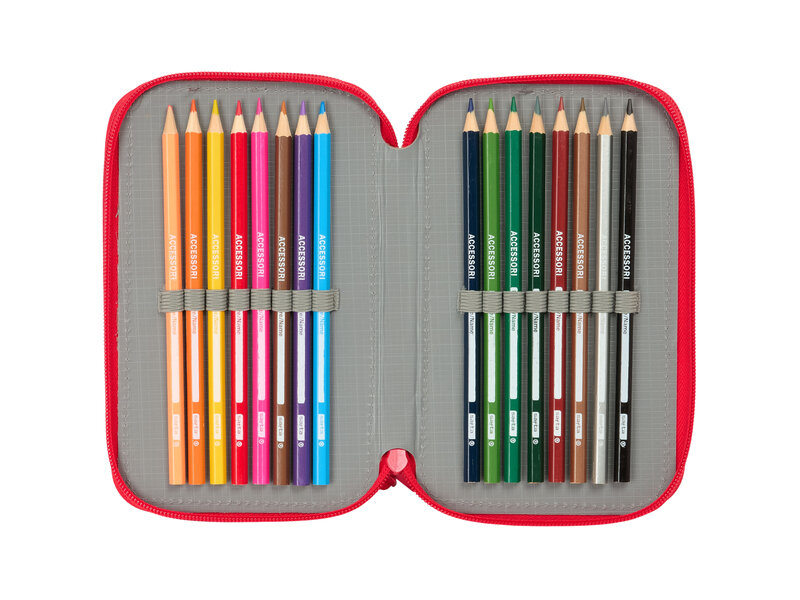 Hello Kitty Gevuld Etui Iconic - 37 stuks - 19,5 x 12,5 x 5,5 cm - Polyester