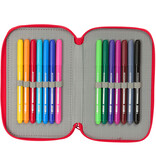 Hello Kitty Filled Case Iconic - 37 pieces - 19.5 x 12.5 x 5.5 cm - Polyester