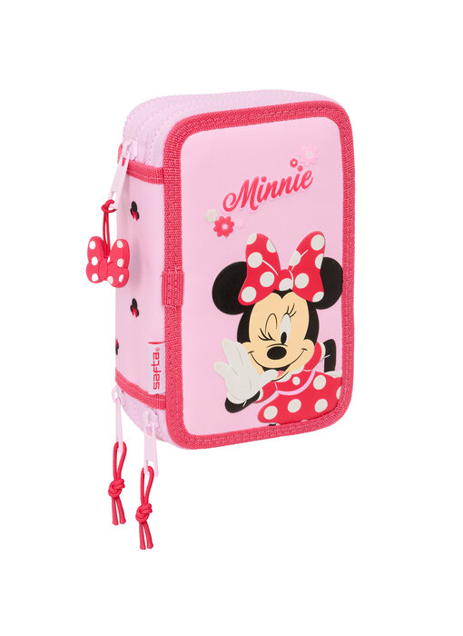 Disney Minnie Mouse Gefüllter Koffer Hello (37 Teile) 19,5 x 12,5 cm Polyester