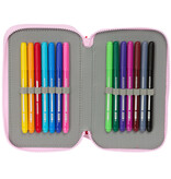 Disney Minnie Mouse Filled Case Hello - 37 pieces - 19.5 x 12.5 x 5.5 cm - Polyester