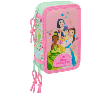 Disney Princess Filled Pencil Case Bloom (37 pieces) 19.5 x 12.5 cm Polyester