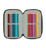 Naruto Filled Chakra Case - 37 pieces - 19.5 x 12.5 x 5.5 cm - Polyester