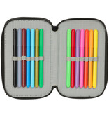 Naruto Filled Chakra Case - 37 pieces - 19.5 x 12.5 x 5.5 cm - Polyester