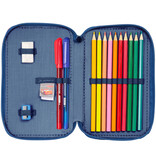 Disney Cars Filled Pencil Case Winner - 29 pieces - 19.5 x 12.5 x 4 cm - Polyester