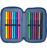 Disney Cars Filled Pencil Case Winner - 29 pieces - 19.5 x 12.5 x 4 cm - Polyester