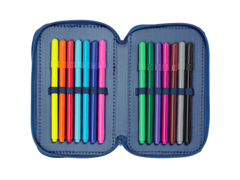 Disney Cars Filled Pencil Case Winner - 29 pieces - 19.5 x 12.5 x 4 cm - Polyester