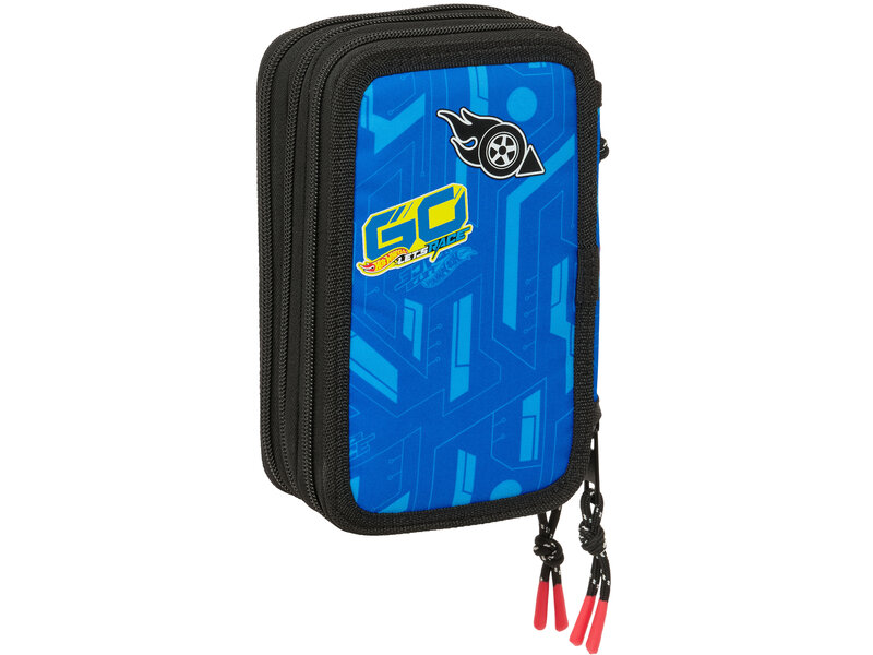 Hot Wheels Coffret rempli Let's Race - 37 pièces - 19,5 x 12,5 x 5,5 cm - Polyester
