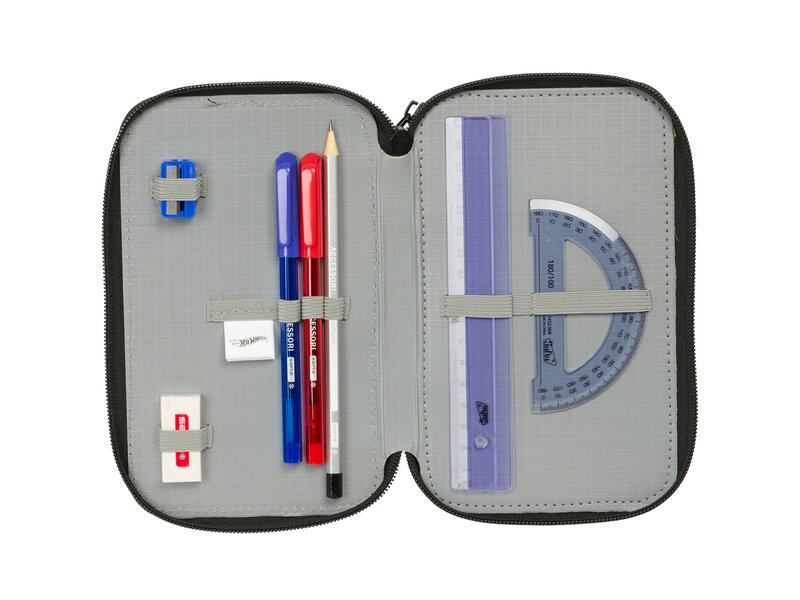 Hot Wheels Filled Case Let's Race - 37 pieces - 19.5 x 12.5 x 5.5 cm - Polyester