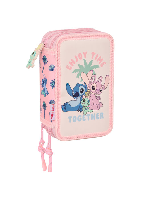 Disney Lilo & Stitch Filled Case Scrump  (37 pieces) 19.5 x 12.5 cm Polyester