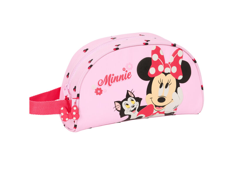 Disney Minnie Mouse Trousse de toilette Figaro - 26 x 16 x 9 cm - Polyester