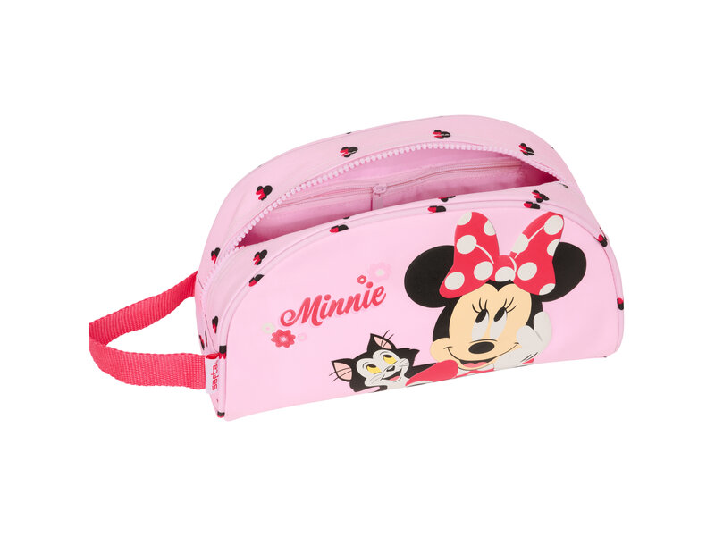 Disney Minnie Mouse Trousse de toilette Figaro - 26 x 16 x 9 cm - Polyester