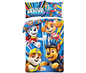 PAW Patrol Bettbezug Duty Calls 140 x 200 cm + 70 x 90 cm Baumwolle