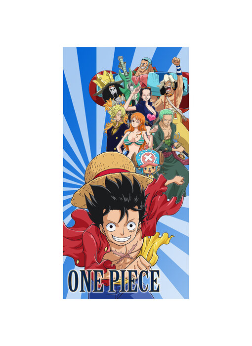 One Piece Beach towel Pirate 70 x 140 cm - Cotton
