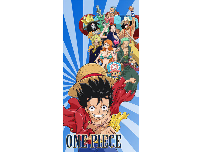 One Piece Serviette de plage Pirate - 70 x 140 cm - Coton