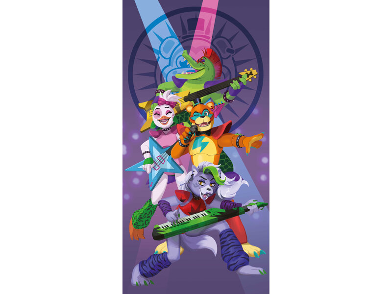 Five Nights at Freddy's Serviette de plage Fazbear - 70 x 140 cm - Coton