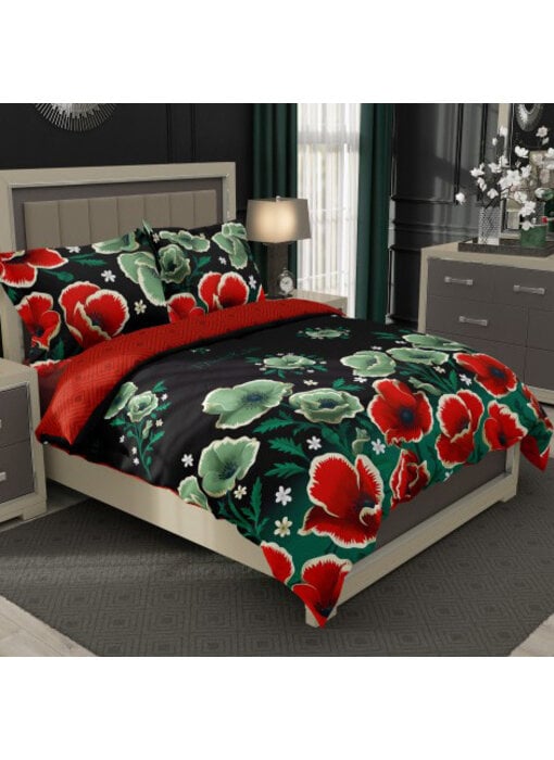 Frida Kahlo Bettbezug Garden 140 x 200 cm + 70 x 90 cm Baumwolle