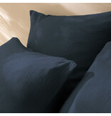 Matt & Rose Housse de couette Bleu Paon - 260 x 240 + (2x) 65 x 65 - Mousseline de Coton