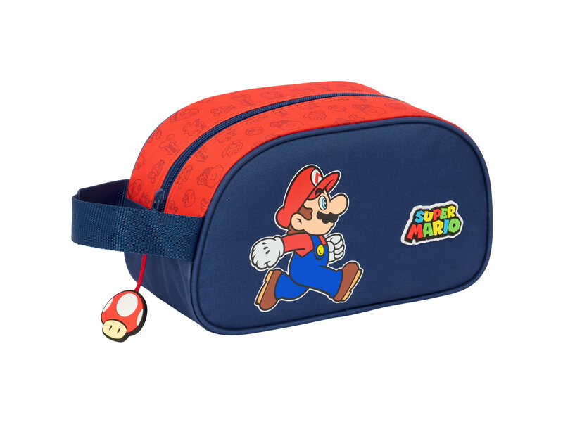 Super Mario Kulturbeutel Trick - 26 x 15 x 12 cm - Polyester