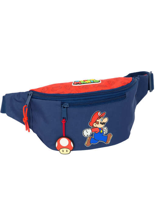 Super Mario Hüfttasche Trick 23 x 12 cm Polyester