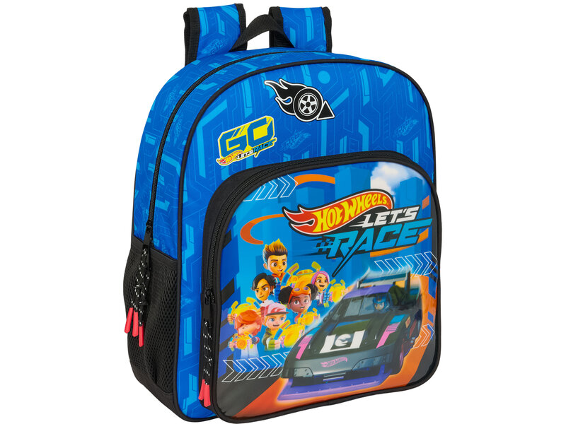 Hot Wheels Sac à dos Let's Race - 38 x 32 x 12 cm - Polyester