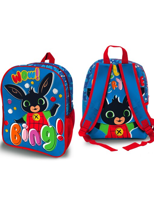 Bing Bunny Kleinkinderrucksack Wow 3D 31 x 25 cm Polyester