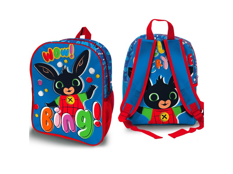 Bing Bunny Kleinkinderrucksack Wow 3D - 31 x 25 x 10 cm - Polyester