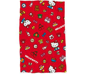 Hello Kitty Fleece deken Cookie 90 x 140 cm Polyester