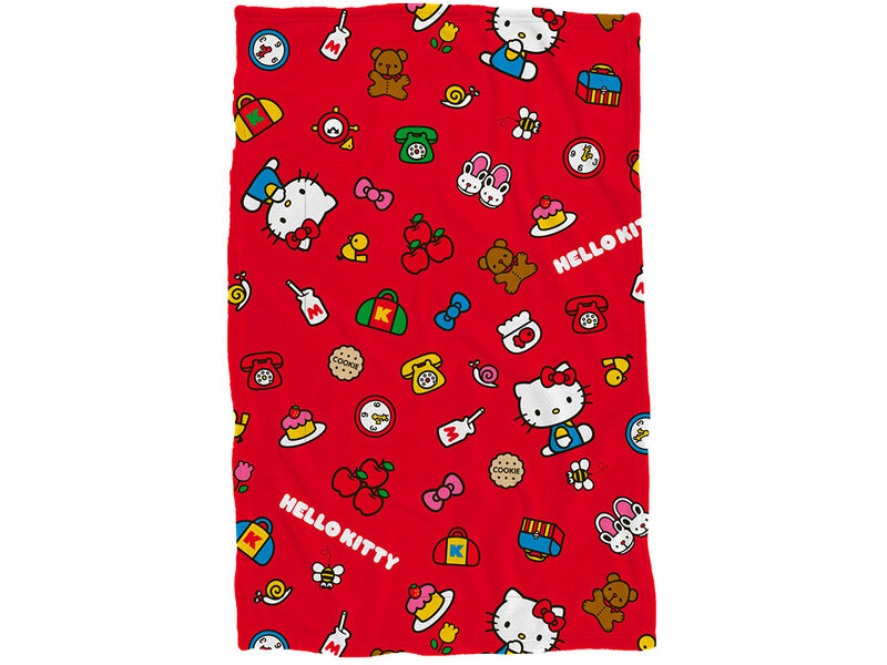 Hello Kitty Fleecedecke Cookie - 90 x 140 cm - Polyester