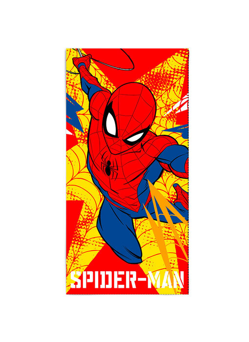 SpiderMan Beach towel Fire 70 x 140 cm Cotton