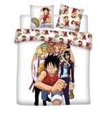 One Piece Dekbedovertrek Pirate Crew -240 x 220 cm - Polykatoen