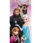 Disney Frozen Serviette de plage Flocon de neige - 70 x 140 cm - Coton