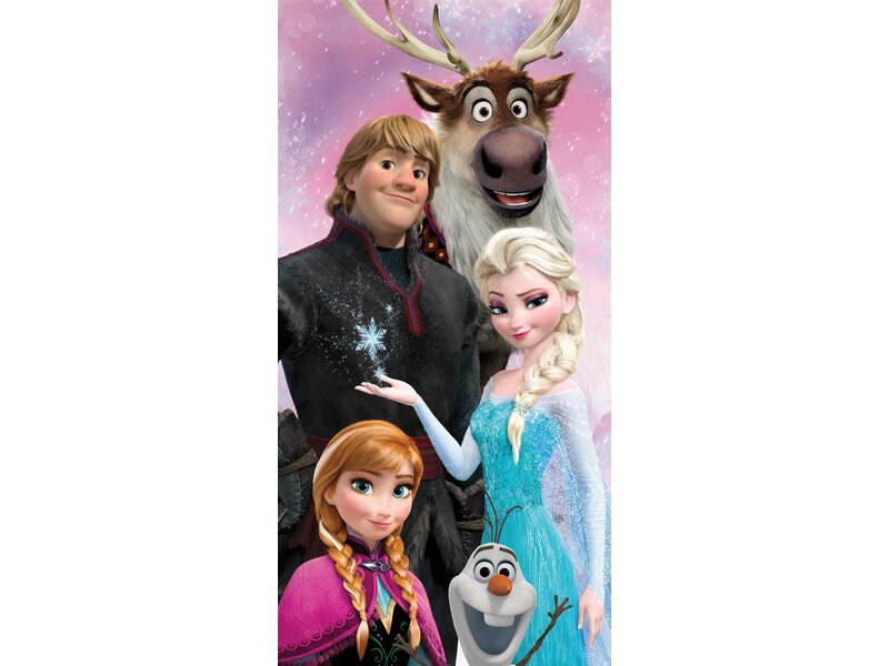 Disney Frozen Strandtuch Schneeflocke - 70 x 140 cm - Baumwolle
