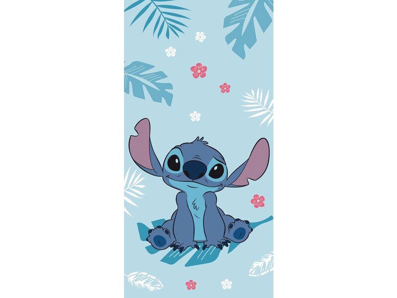 Disney Lilo & Stitch Beach towel Blue - 70 x 140 cm - Cotton