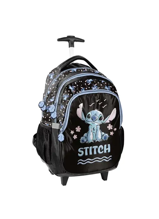 Disney Lilo & Stitch Sac à dos Trolley Fleurs 48 x 30 cm Polyester