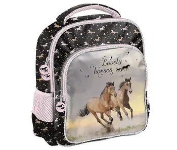 PASO Kleinkinderrucksack Pferd 33 x 26 x 10 cm Polyester