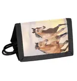 PASO Portemonnee Paarden - 12 x 8.5 cm - Polyester
