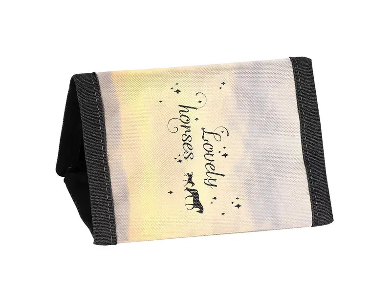 PASO Portemonnee Paarden - 12 x 8.5 cm - Polyester