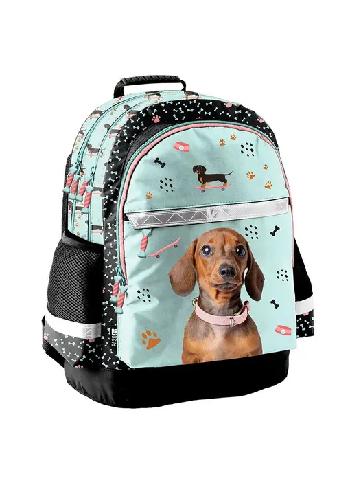 PASO Backpack Dachshund 41 x 28 cm Polyester