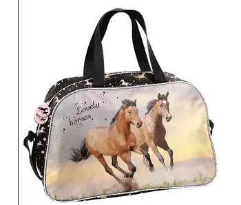 PASO Schoudertas Paarden 40 x 25 x 15 cm Polyester