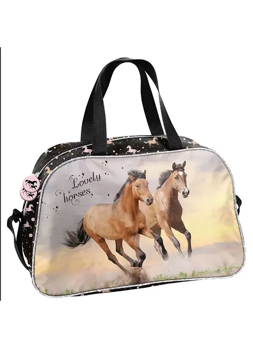PASO Shoulder bag Horses 40 x 25 x 15 cm Polyester